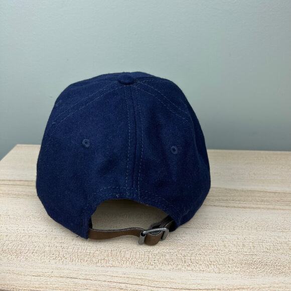 Lucky Brand Coors Light Patch Baseball Cap Navy Blue Wool Blend Hat Boho Western - Picture 2 of 9